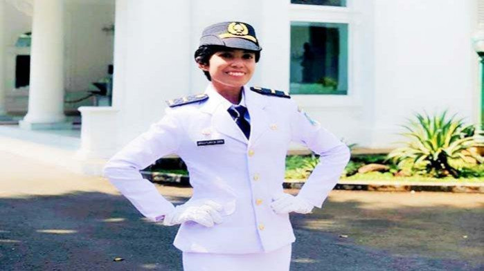 KETUA YAYASAN MARDI WIYATA MALANG BANGGA ALUMNUS SMATER SALAH SATU LULUSAN TERBAIK IPDN 2022
