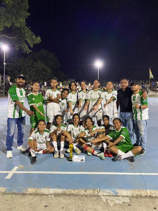 SMATER PUTRI FC, THE WINNER TURNAMEN FUTZAL PUTRI ANTAR SMA/SMK/MA SEKABUPATEN SIKKA 2024